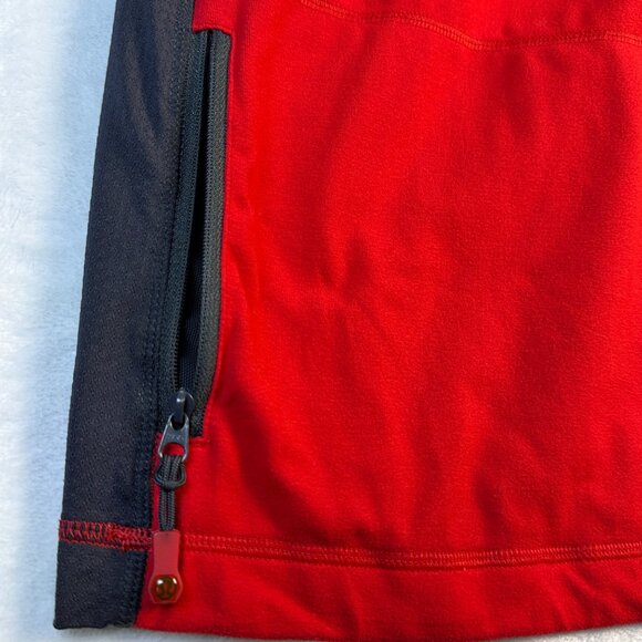 Lululemon Mens Quarter Zip Vent Pullover Red Black Sz L Athletic Performance Top - Picture 5 of 9